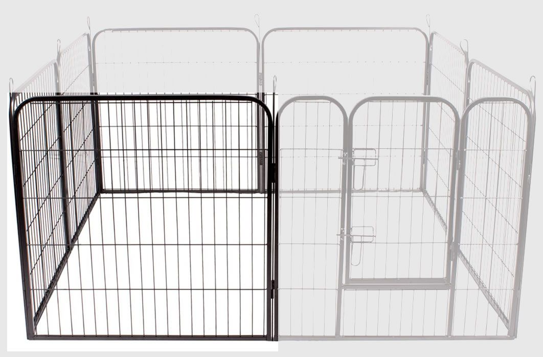 Pevný díl pro ohrádku 80x80 cm