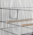 Ptačí klec 77 × 45,5 × 45,5 cm – prostorná klec pro papoušky a andulky Yaheetech