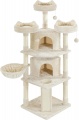 Vysoký škrabací strom 174 cm - béžový